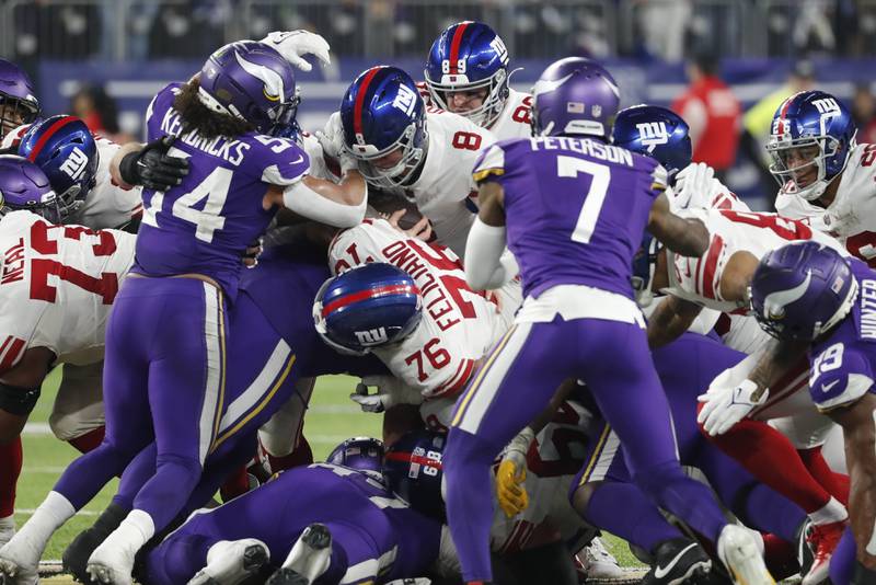 NFL: Vikings 31-24 Giants ronda de comodines de la NFC