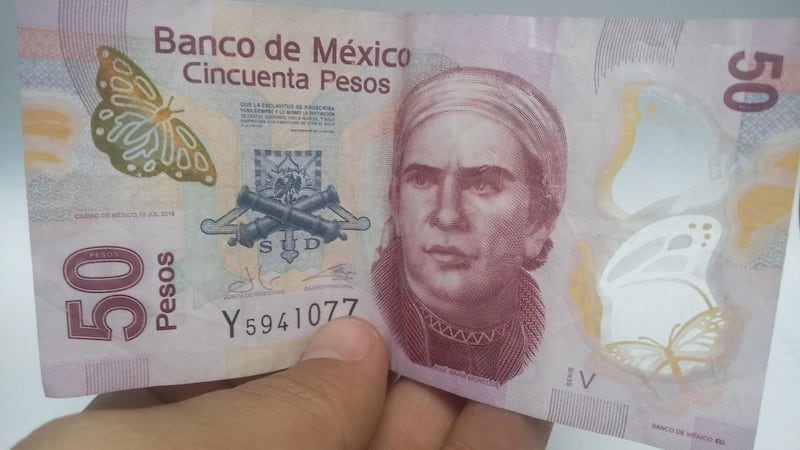 Billete de 50 pesos