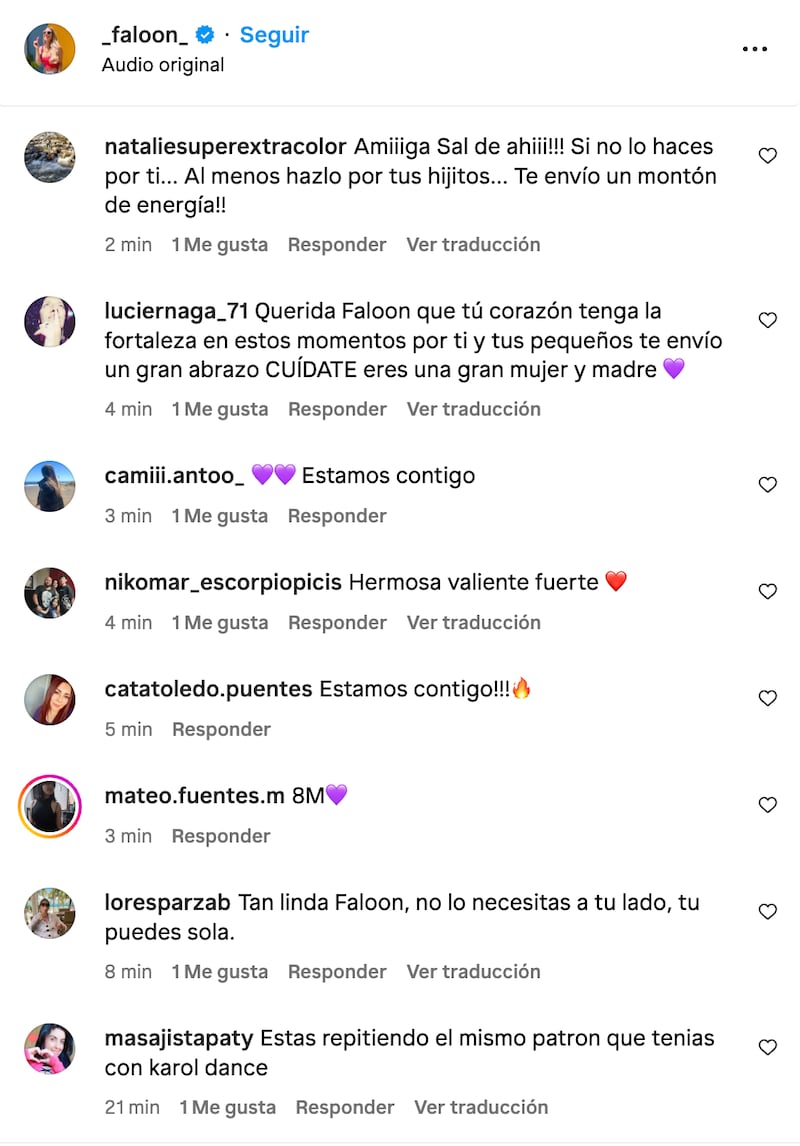 Instagram de Faloon Larraguibel