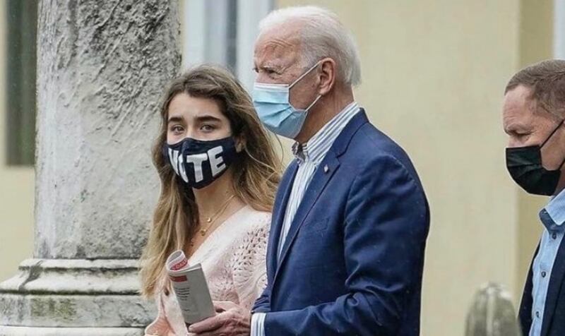 Natalie es la hija mayor de Beau, hijo fallecido de Joe Biden