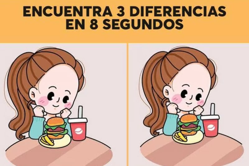 Encuentra las diferencias.