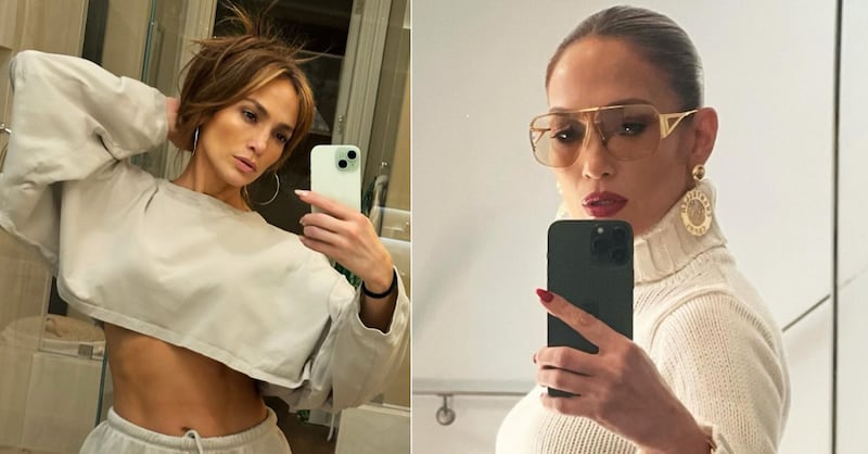 Jennifer Lopez confundió a los fans con esta sexy fotografía.