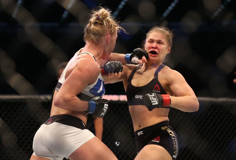 La última pelea de Ronda Rousey antes de desaparecer de la UFC