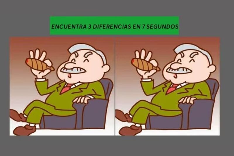 Encuentra las diferencias.