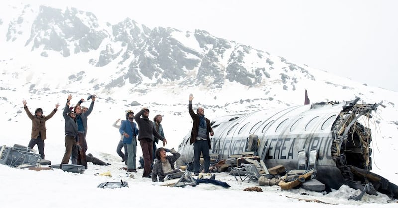 'La sociedad de la nieve' es la película más vista en Netflix actualmente