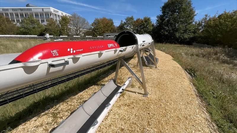 Instalación de pruebas de EPFL para proyectos Hyperloop