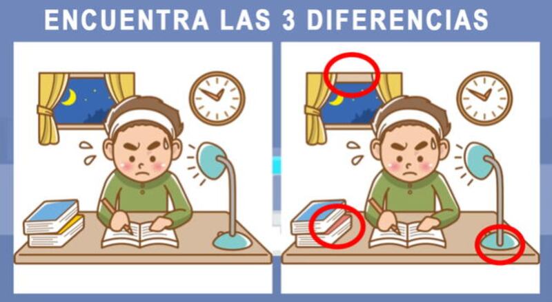 Aquí están las diferencias.