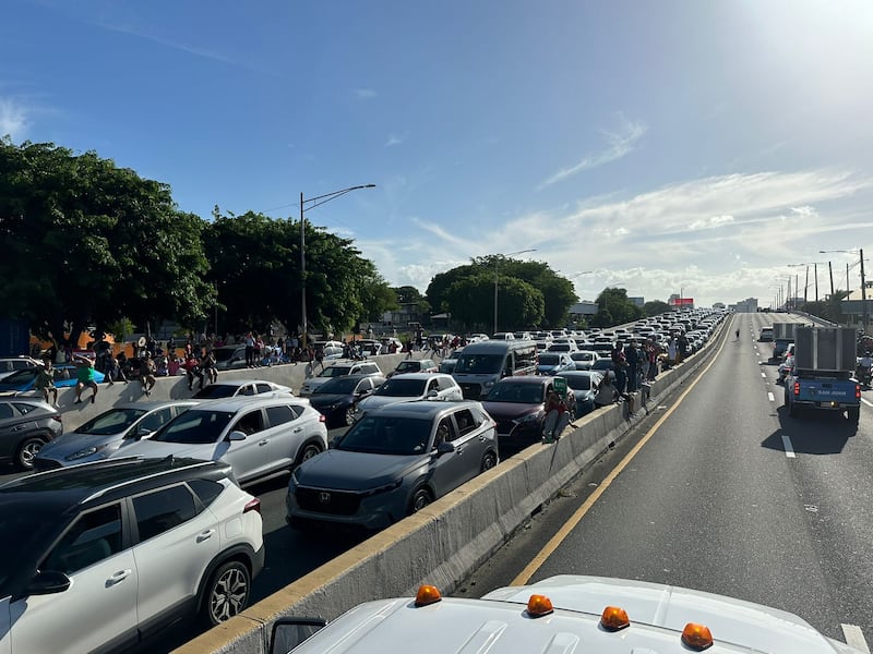 Caravana de recibimiento de Maripily Rivera en Puerto Rico