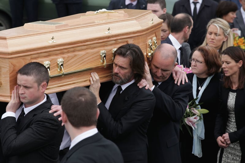 Jim Carrey funeral