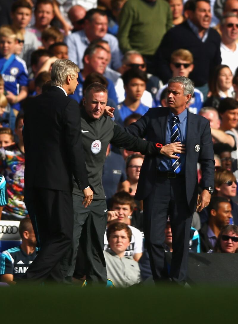 Mourinho le mandó un recado a Wenger