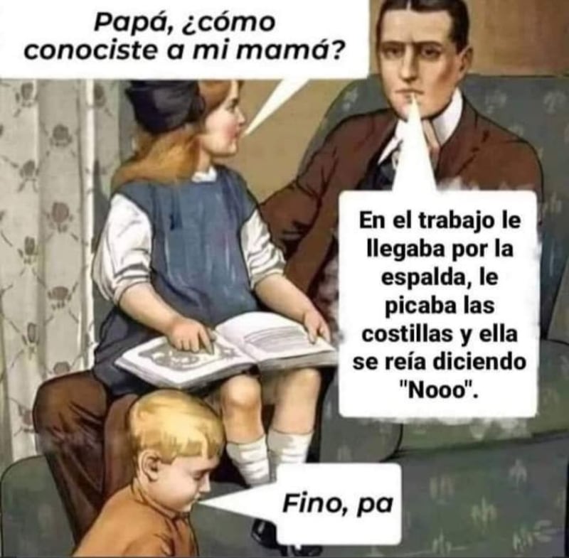 Memes de "piquete en la costilla".