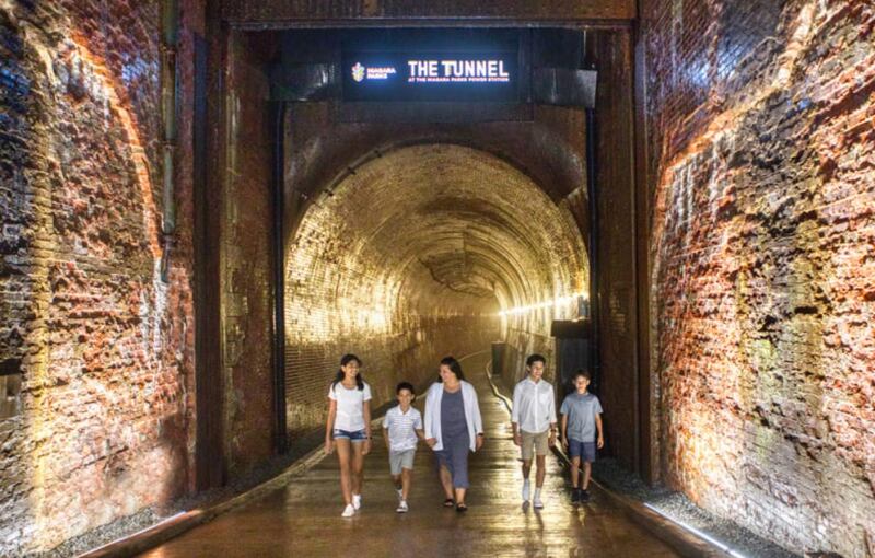 Recorrido del nuevo tunel de las Cataratas del Niágara