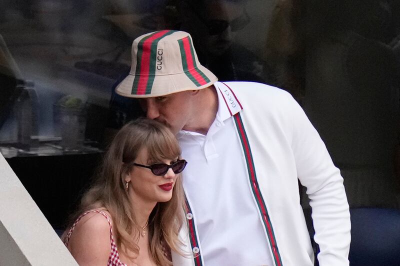 Taylor Swift y Travis Kelce en el US Open