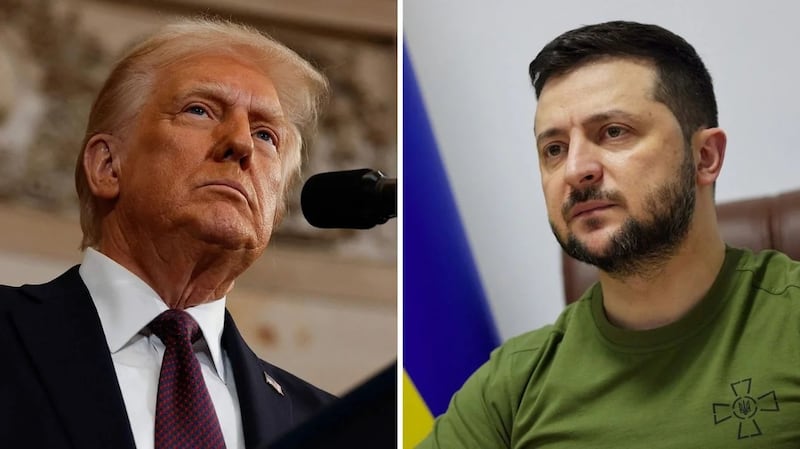 Donald Trump le envía un fuerte dardo a Vladímir Zelenski “Se quedará sin país”