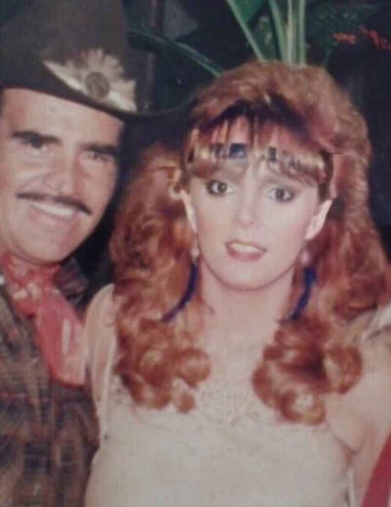 Vicente Fernández y Patricia Rivera tuvieron un intenso romance.