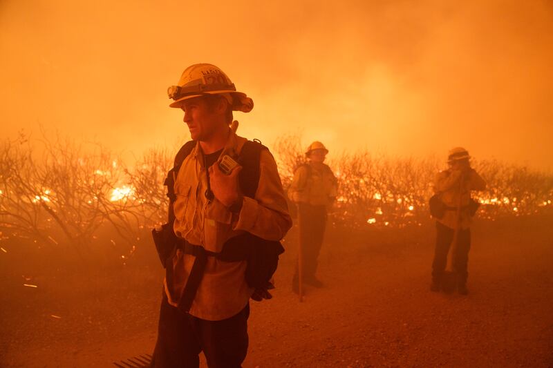 Incendio en Los Ángeles