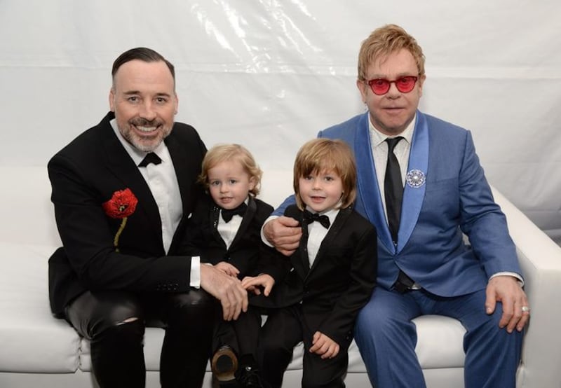 Elton John y David Furnish