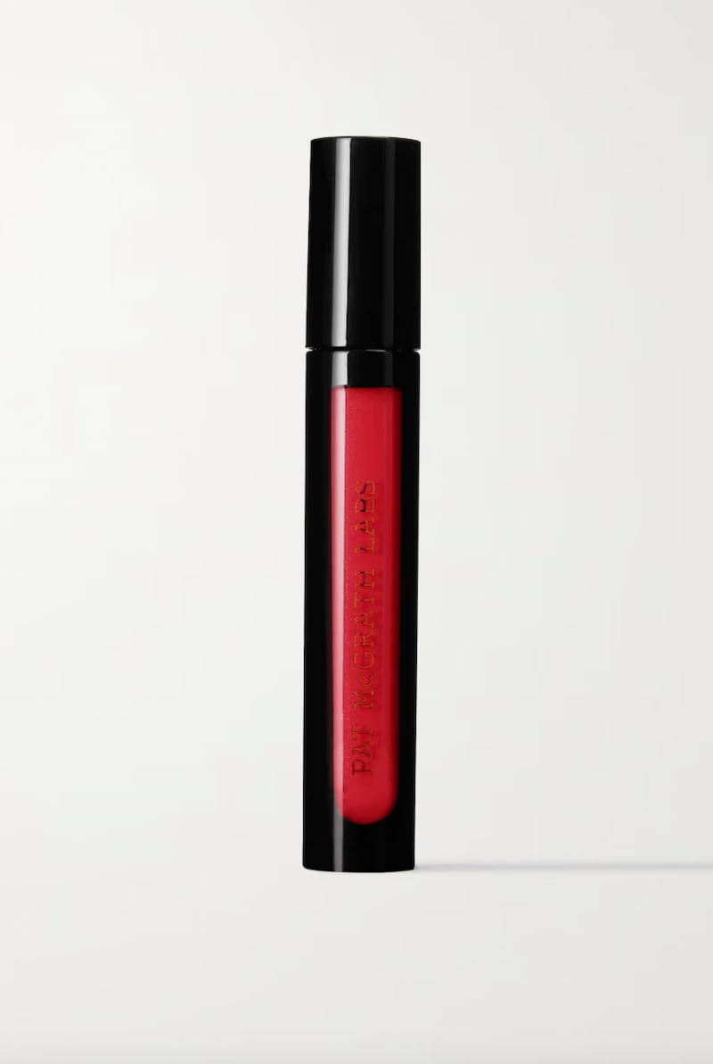 El labial rojo de Taylor Swift.