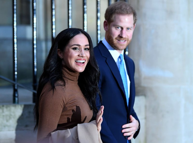 Príncipe Harry y la Duquesa de Sussex, Meghan Markle en Londres, Reino Unido