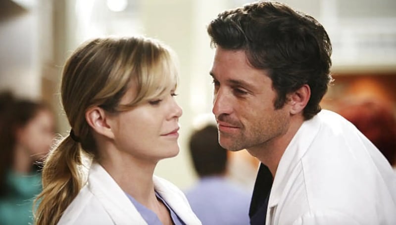 Ellen Pompeo y Patrick Dempsey en ‘Grey’s Anatomy’