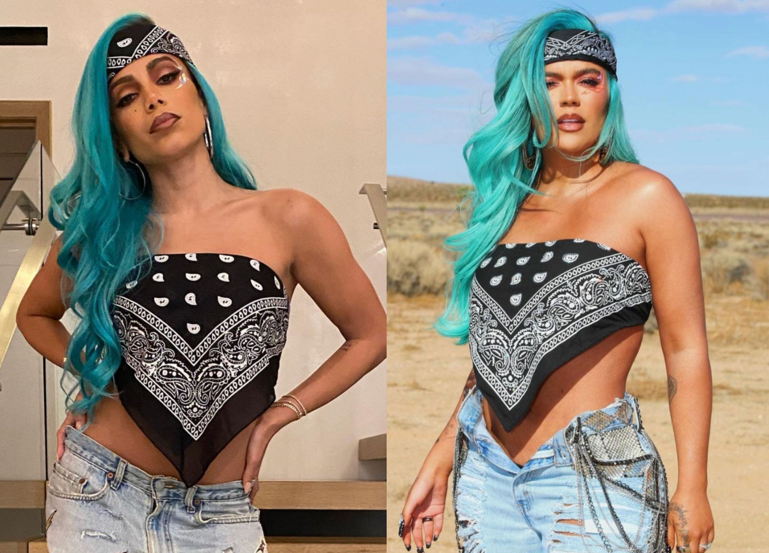 Anitta se disfraza como Karol G y sorprende a sus fans – Metro World News